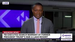 Trump Says FBI Conducting Search Of Mar-a-Lago Estate News Clip