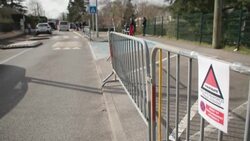 CLEAN : Images of French town of Saint-Chéron where schoolgirl stabbed to death News Clip