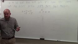What does a square root mean and how can we understand it using inverse operations Instructional Video