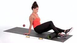 Foam Rolling Technique for Shin Splints Instructional Video