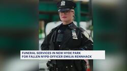 Hundreds attend funeral for NYPD officer killed in Deer Park nail salon crash News Clip