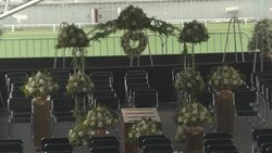 CLEAN : Images from the stadium in Santos, where a 24-hour public vigil is being held in tribute to Pele News Clip