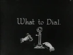 How to Use the Dial Telephone (1927) Instructional Video
