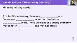 Is UK Government action led by the economy? Instructional Video