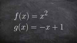 How to find the product of two functions Instructional Video