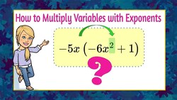 How to Multiply Variables with Exponents | Algebra 1 | HS.A-APR.A.1 🖤💙 Instructional Video