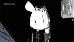 Stranded Astronauts Leave Space Station on SpaceX Craft News Clip