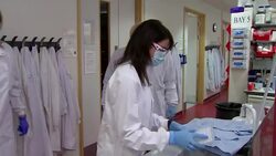 Boris Johnson visiting Oxford vaccine research lab News Clip