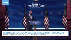 Biden Urges Senate To Balance Impeachment With Other Work News Clip