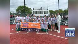 Carle Place Varsity baseball and softball teams win Class B Nassau County championships News Clip