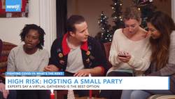 What's The Risk Of A Small Holiday Party? News Clip