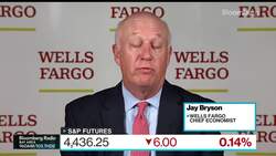 Bar Is High for Fed Rate Hike, Wells Fargo's Bryson Says News Clip