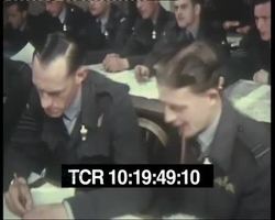 'Night Bombers' 1943 RAF documentary WW2 Stock Footage