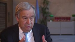CLEAN : Guterres to AFP: We must have 'dialogue' with the Taliban News Clip