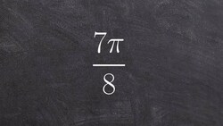How to write the radian measure of an angle in degrees Instructional Video