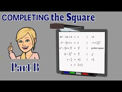 How to Conquer Completing the Square with Non-One Coefficients Instructional Video