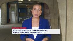 New bodycam footage shows moment NYPD officers shot Brooklyn man armed with knife News Clip