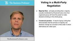 Voting in Multi-Party Negotiations Instructional Video