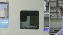 Scientists doing COVID tests in a lab News Clip