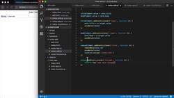 The Modern JavaScript Bootcamp (2019) - Syncing Data Across Pages Instructional Video
