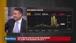 Goldman Sachs Says David Solomon Becomes CEO on Oct. 1 News Clip