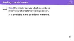 Planning fiction writing about a malevolent character Instructional Video