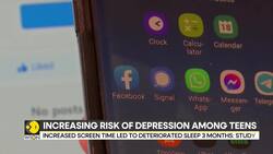 Excessive screen time linked to sleep issues, teen depression News Clip