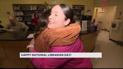 News 12 shows love to a local librarian for National Librarian Day News Clip