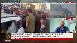 Gaza health ministry says two major hospitals are hours away from running out of fuel for generators News Clip
