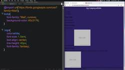HTML CSS and JavaScript for Beginners - A Web Design Course - Exercise 3: Solution Instructional Video