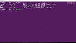 How to use the uniq command: 2-Minute Linux Tips Instructional Video