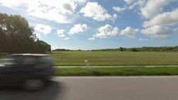 Denmark XII synched series left side driving studio process plate background Stock Footage
