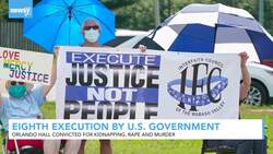 Murderer Eighth Person Executed by Federal Government Since July News Clip