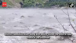 J&K: Heavy rainfall, cloudburst trigger flash floods in Doda News Clip