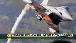 Trump threatens military action against Russian aircrafts News Clip