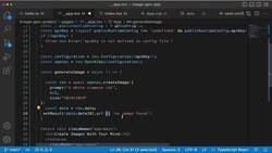 Build a DALL-E Image Generator using React, JavaScript, and OpenAI - Setting API DALL-E Image Data in the Application Instructional Video