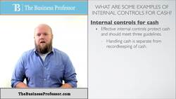 Internal Controls for Cash - Financial Accounting Instructional Video