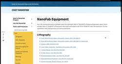 The CNST NanoFab: Through the Users’ Eyes Instructional Video