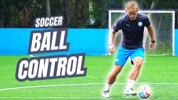 Ball control (best soccer training) Instructional Video