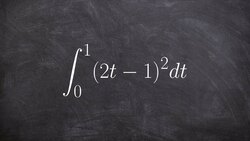 How to use the ftc to evaluate the definite integral of a binomial square Instructional Video