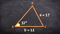 How to use the law of sines for SSA to solve missing parts of One triangle Instructional Video