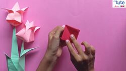 Origami Tulip Instructional Video
