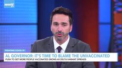 Alabama Governor Kay Ivey Blames Unvaccinated Residents News Clip