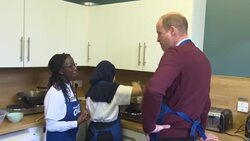 Prince William visits Together as One charity News Clip
