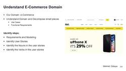 Design Microservices Architecture with Patterns and Principles - Analysis E-Commerce Domain - Use Cases Instructional Video