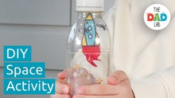 DIY Craft: Space Rocket in a Bottle Instructional Video