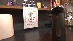 Barber shop in Cardiff after the relaxation of lockdown measures News Clip