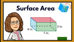 How to Find the Surface Area of Rectangular Prisms Instructional Video