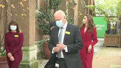 Prince William, Duke of Cambridge and Catherine, Duchess of Cambridge chatting to meet medical staff as they visit St. Bartholomew's Hospital in London News Clip
