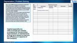 Accounting treatment of Depreciation | Depreciation Problem Solving Instructional Video